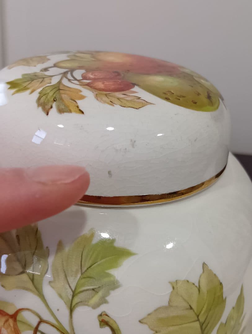 Mason's 陶器 キャニスター 茶壺（MADE in England）