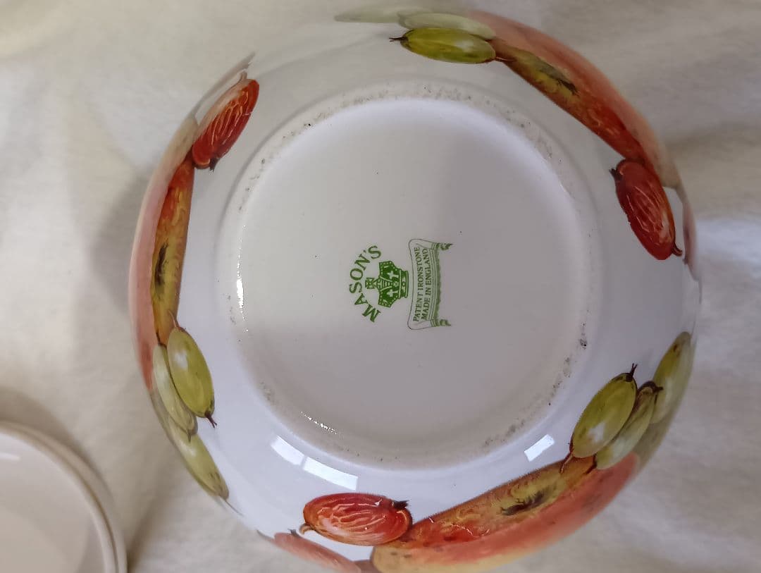 Mason's 陶器 キャニスター 茶壺（MADE in England）