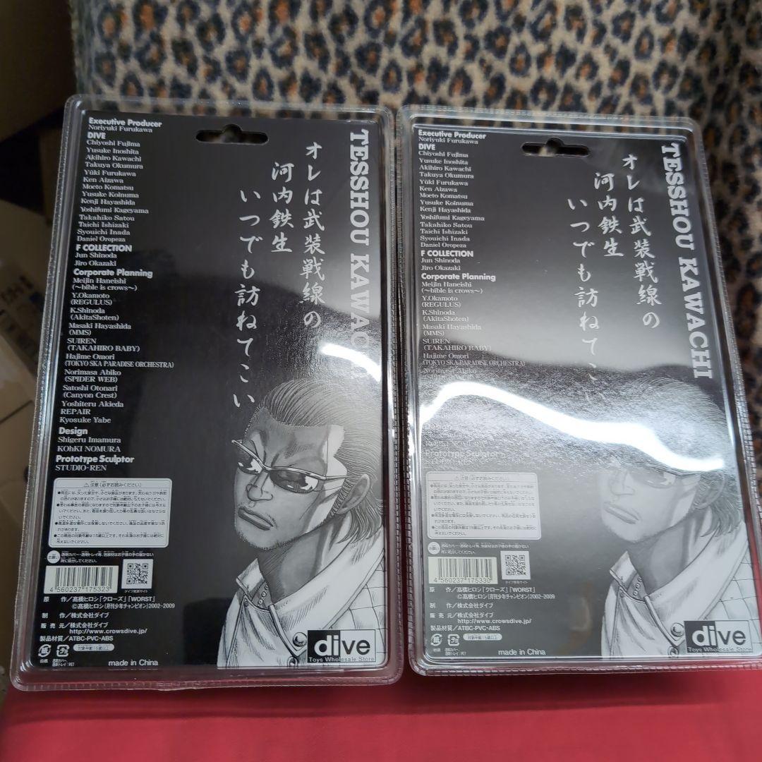 クローズ & WORST 　河内鉄生　フィギュア セット
