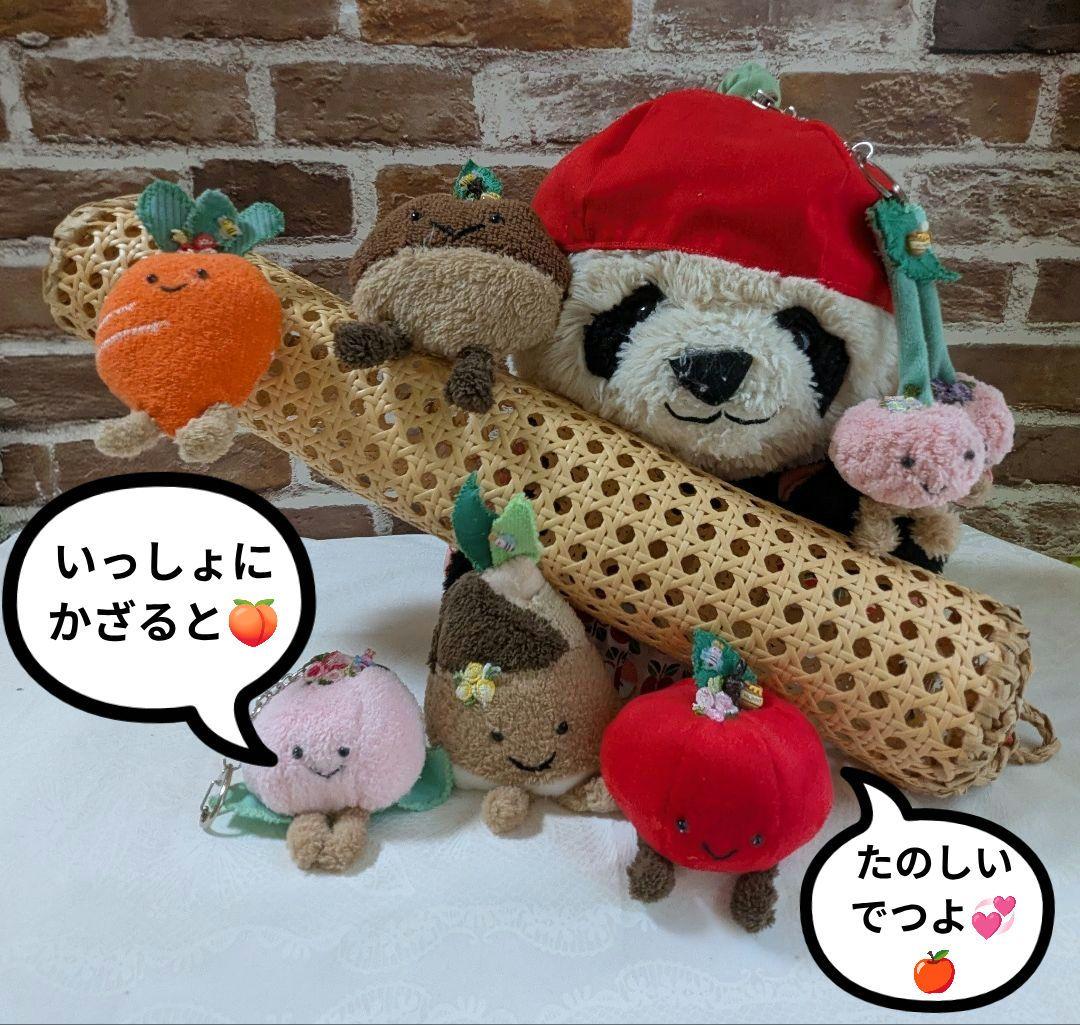 リーリー♡碧峰峡凱旋おみやげマスコット♡フルセット＆竹筒籠おまけ付