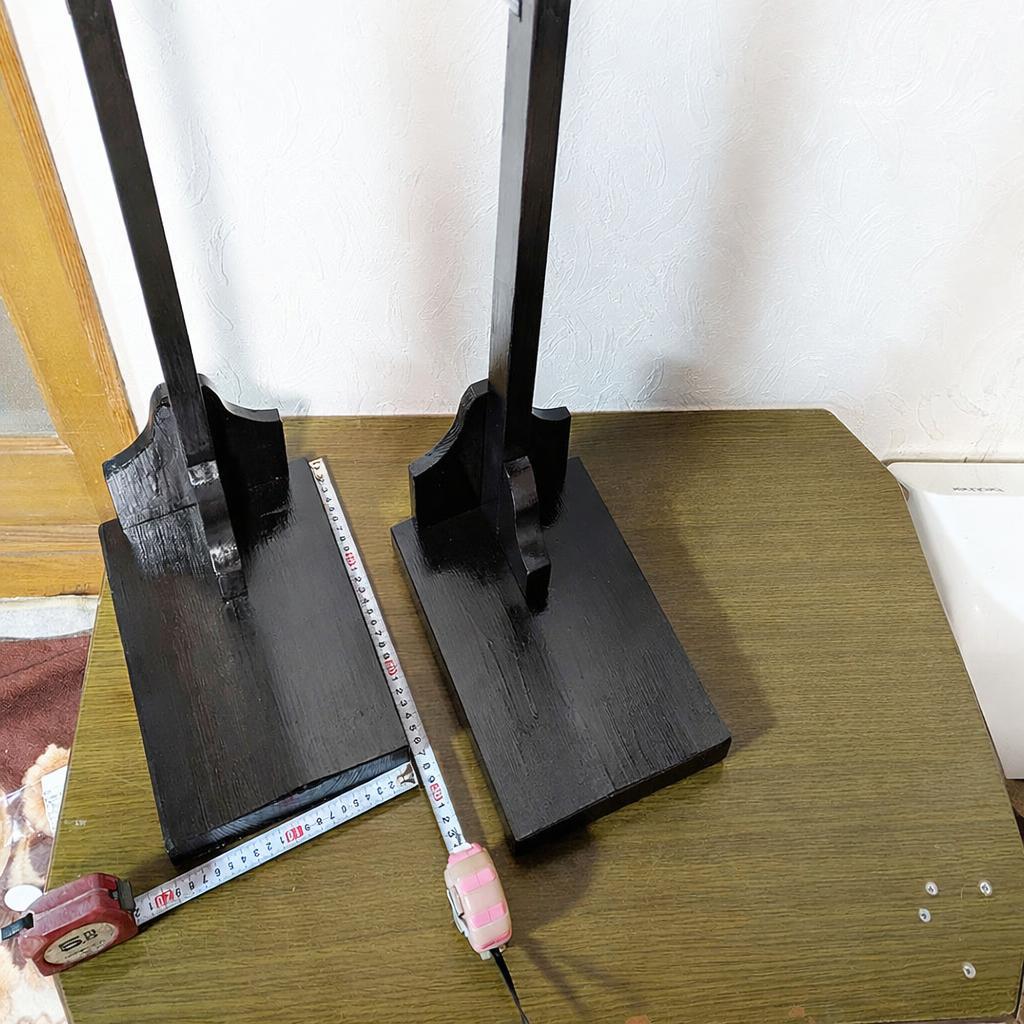 完成　noa　吊り飾り台　全高で１２５ｃｍ　２台