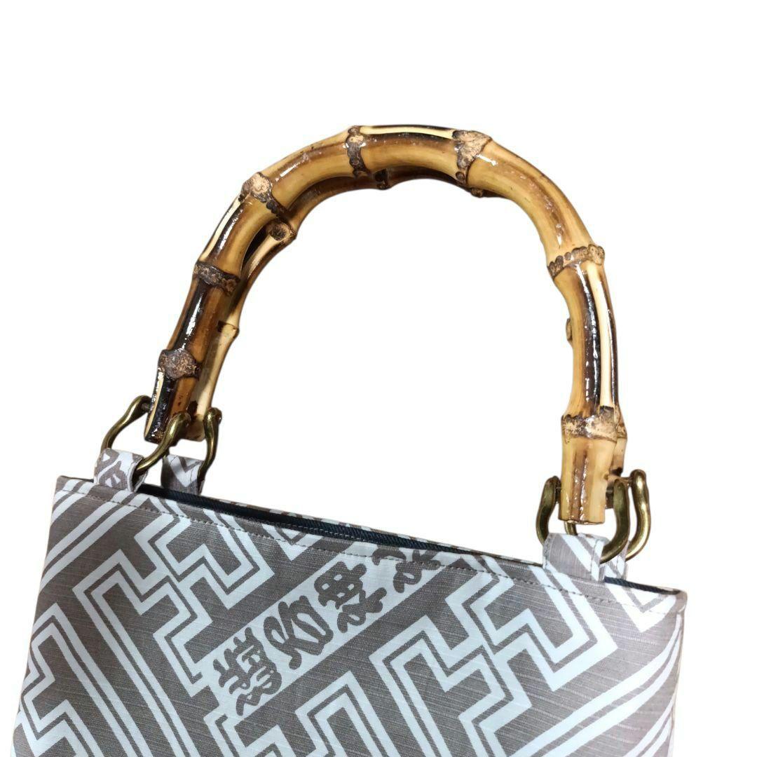 バンブー手提げ　お祭りバッグ バンブーバッグ　和柄バッグ　祭り　神輿