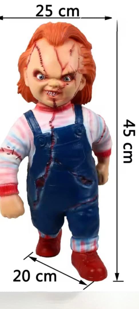チャッキー CHUCKY 大型 フィギュア ソフビ チャイルドプレイ 等身大