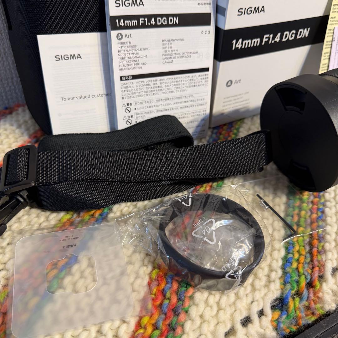 SIGMA 14mm F1.4 DG DN レンズ
