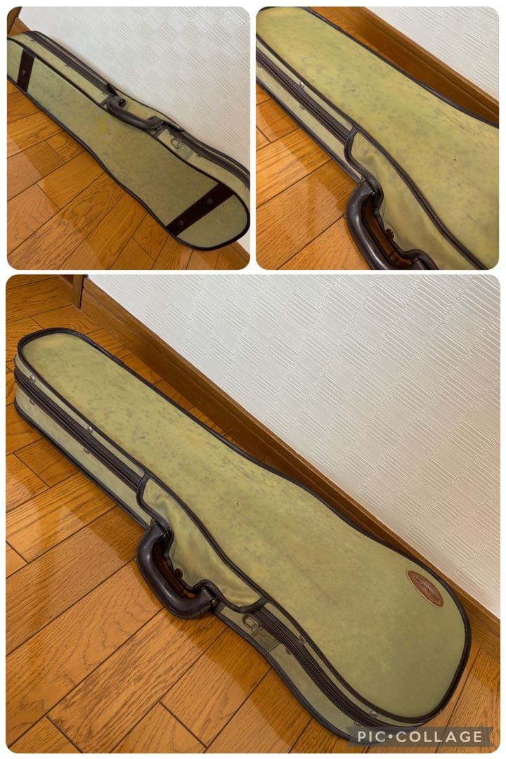 【弦張り替え済み】スズキ　バイオリン　No.520 3/4 1990年　虎杢