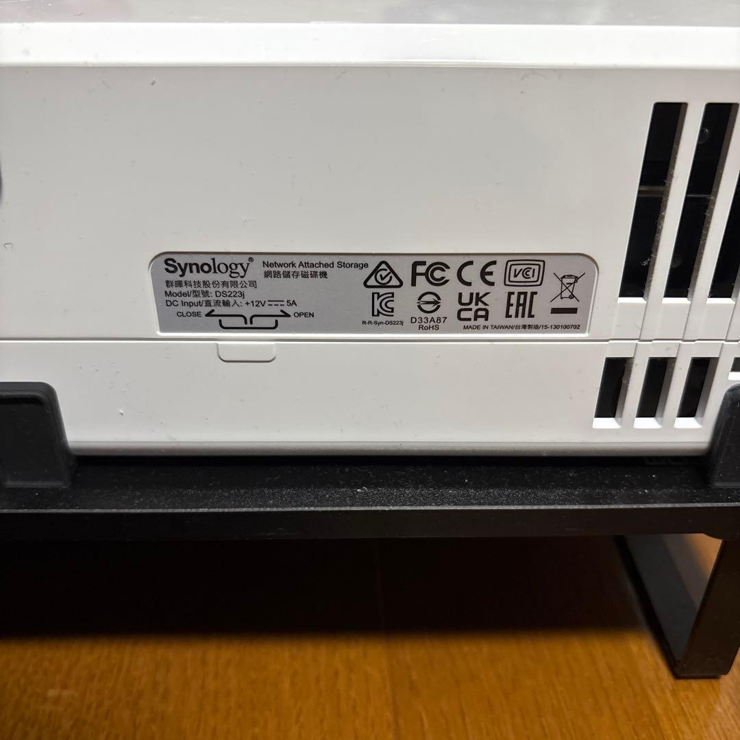 で*ー様 Synology DS223j NAS IronWolf HDD 8T