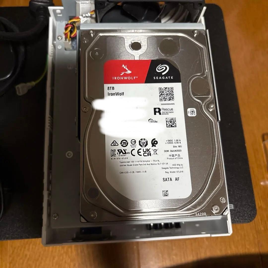 で*ー様 Synology DS223j NAS IronWolf HDD 8T