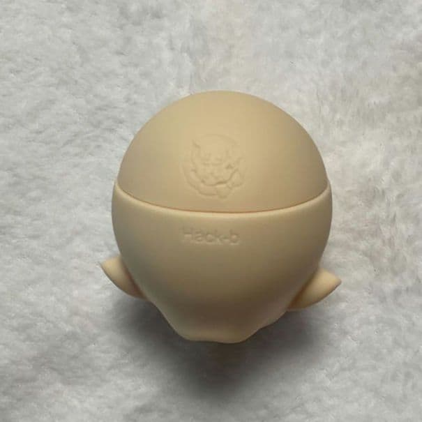 ◆キラルっ子◆imomodoll1/6 ヘッド＋アイ 奶霜色(セミホワイト）海兎