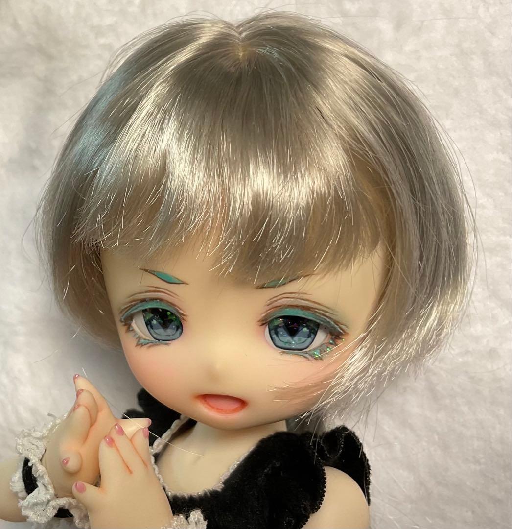 ◆キラルっ子◆imomodoll1/6 ヘッド＋アイ 奶霜色(セミホワイト）海兎