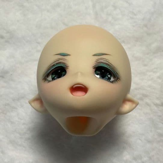 ◆キラルっ子◆imomodoll1/6 ヘッド＋アイ 奶霜色(セミホワイト）海兎