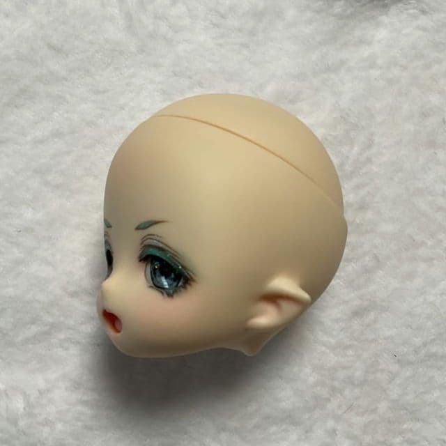 ◆キラルっ子◆imomodoll1/6 ヘッド＋アイ 奶霜色(セミホワイト）海兎