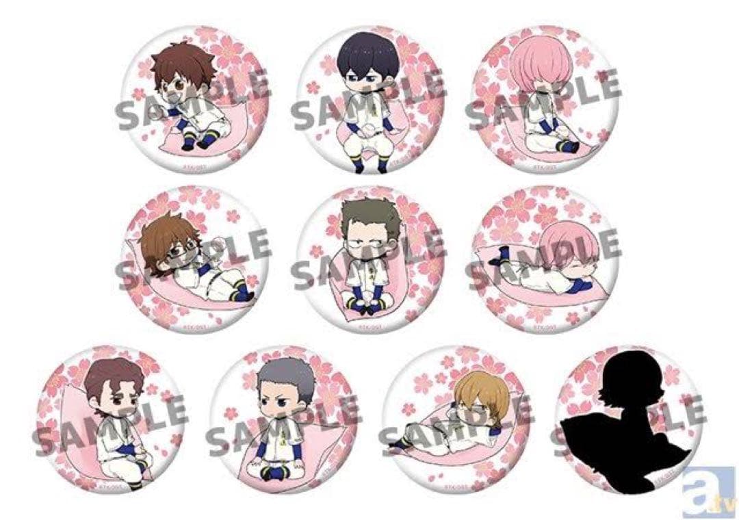 ダイヤのA 缶バッジくじ4戦目　全10種類コンプリートセット