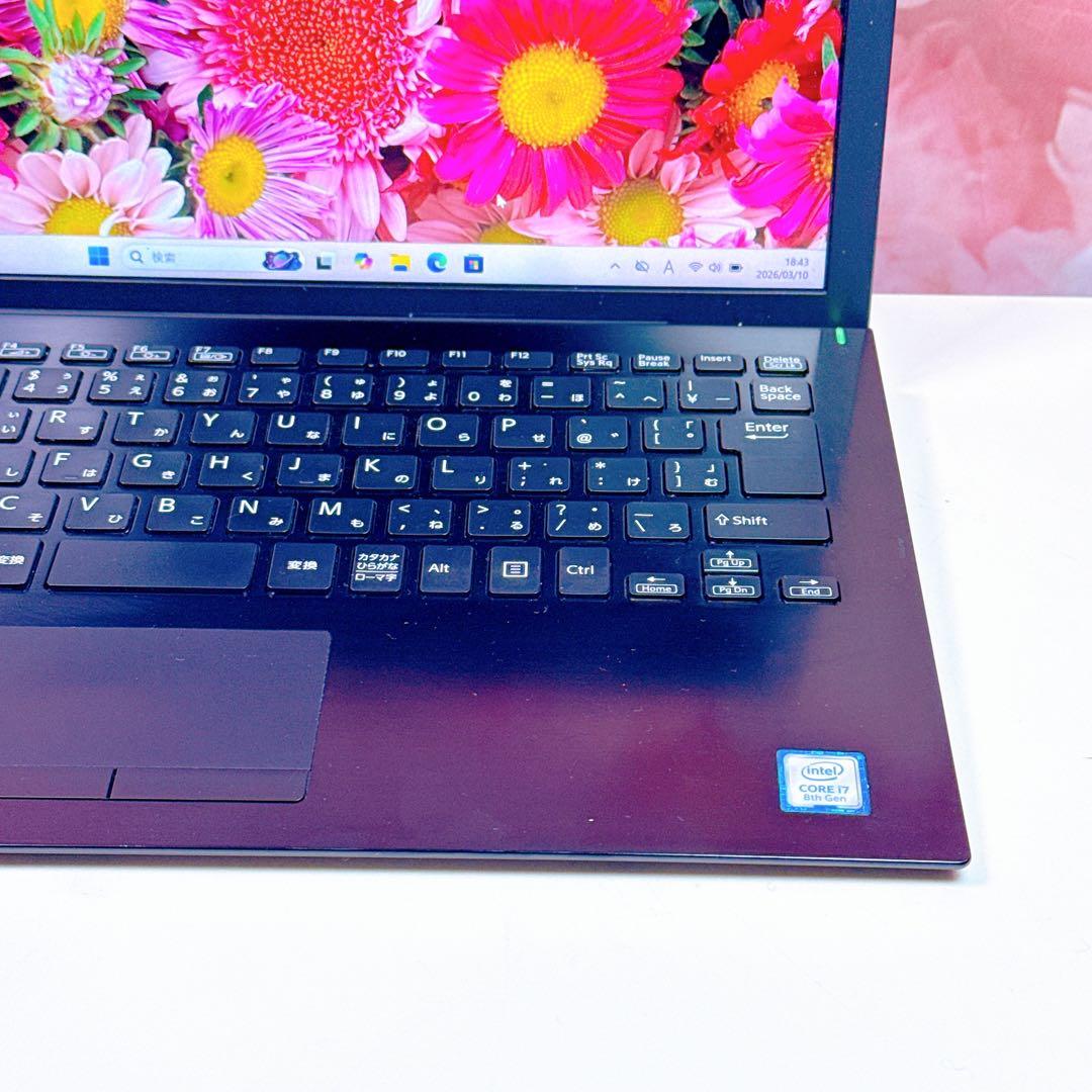 緊急入荷❤️爆速SSD corei7 8世代❤️16GB✨ノートパソコン✨win11