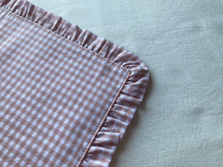 c＆s ギンガムチェック　リバーシブル　ランチョンマット　クレンゼ　ハンドメイド