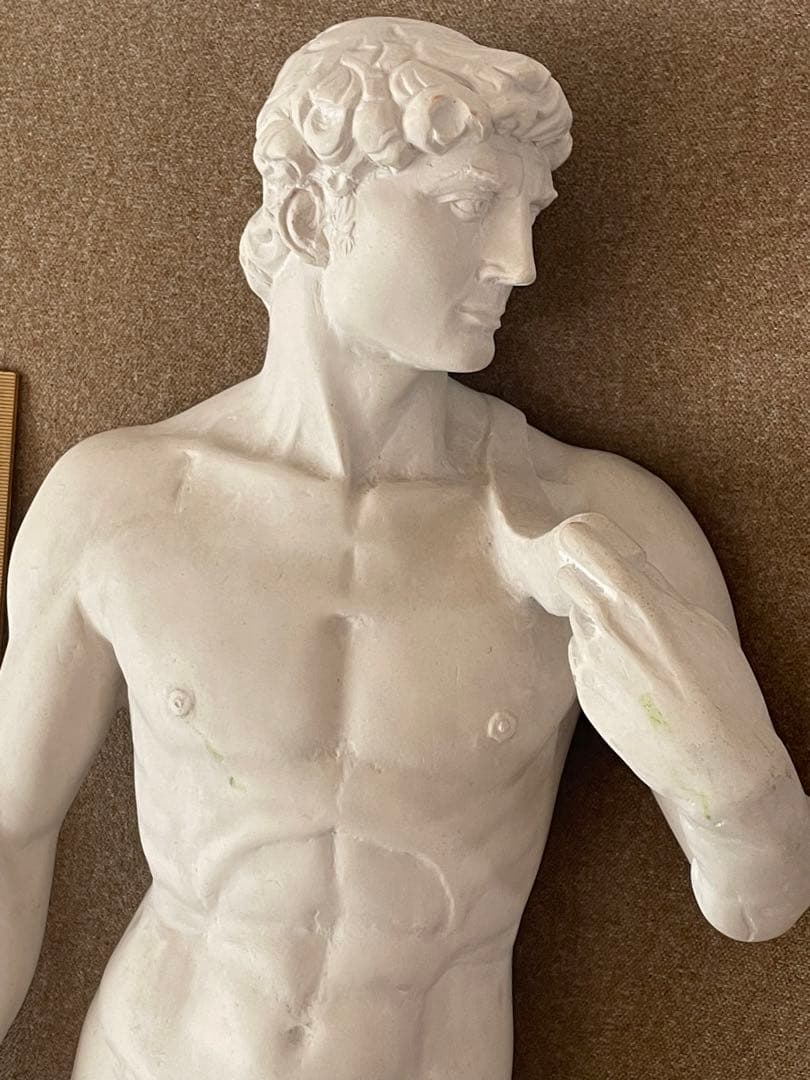 ミケランジェロ　ダビデ像　レプリカ　彫刻