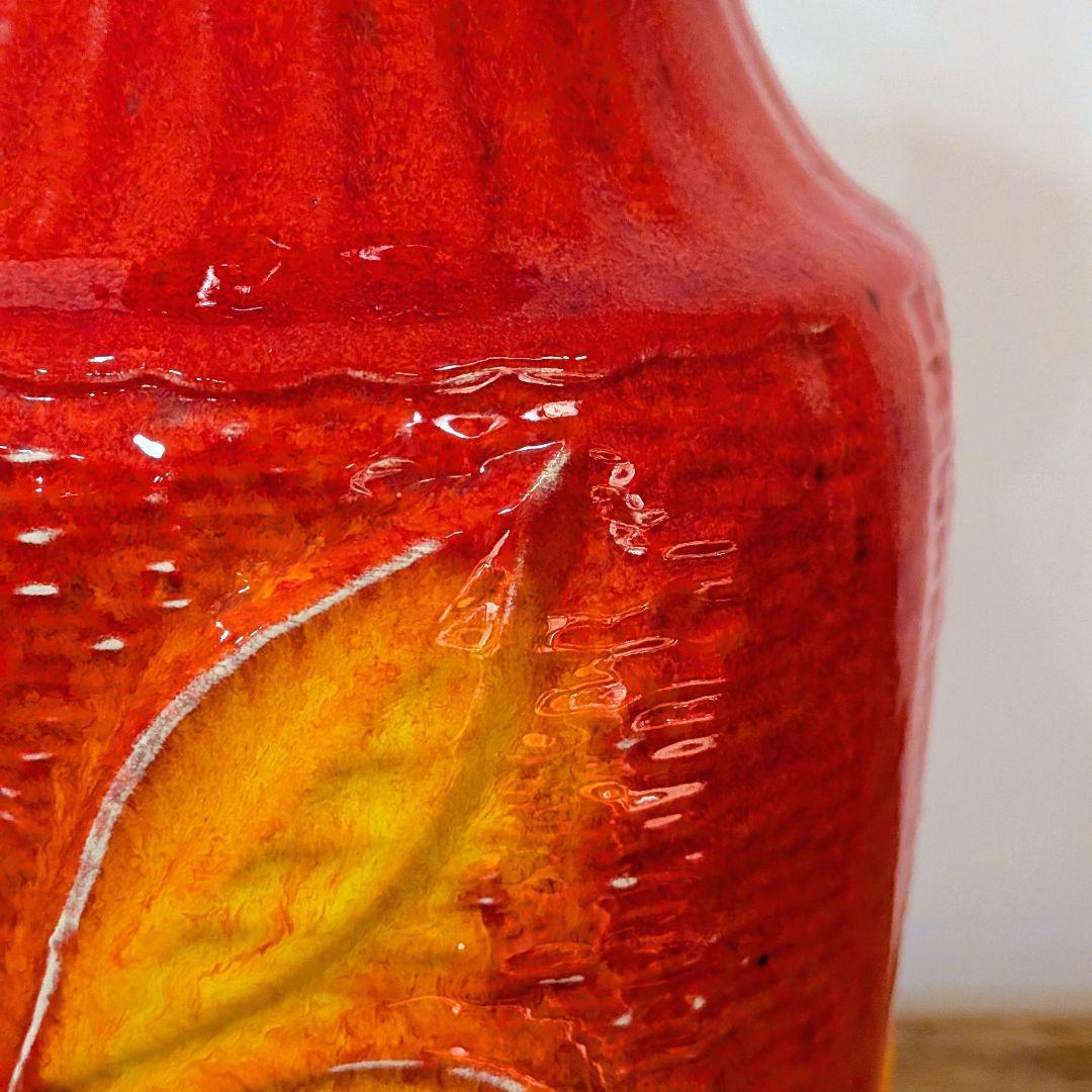 西ドイツ陶器　Fat Lava　ミッドセンチュリー　花器