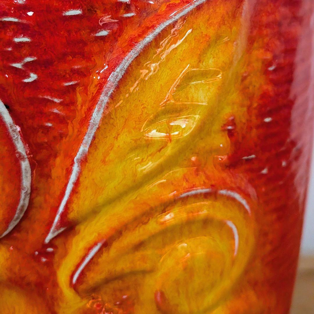 西ドイツ陶器　Fat Lava　ミッドセンチュリー　花器