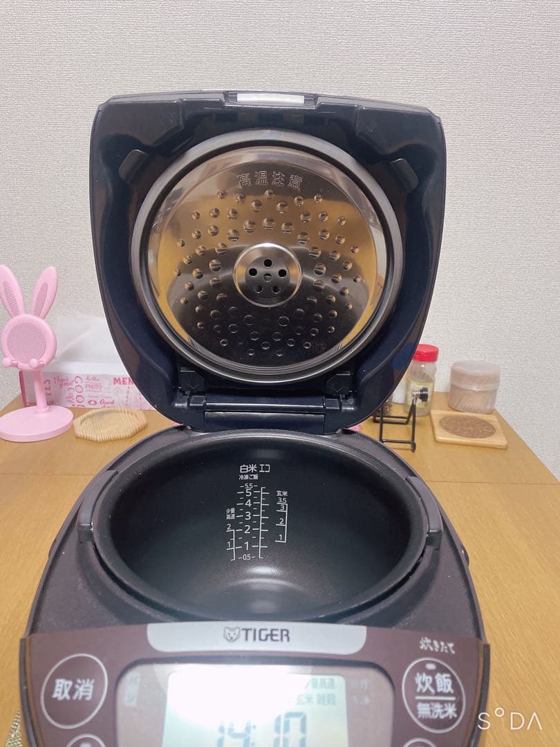 タイガー IH 炊飯器 炊きたて JPW-C100 5.5合 2022年製