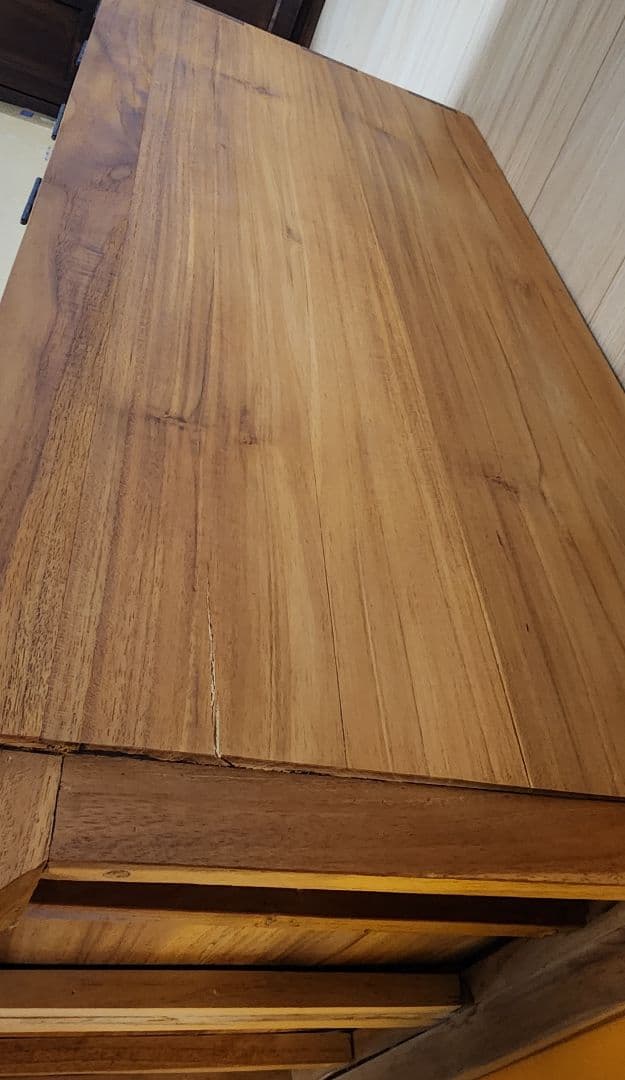 チークロッカーＮA　無垢　収納　家具　棚　シェルフ　バリューインテリア　美中古品