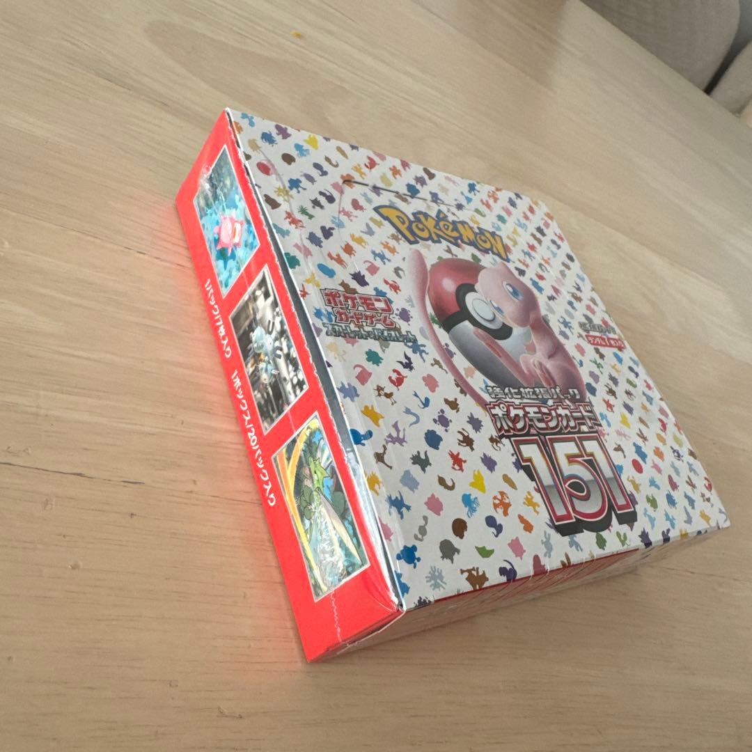 新品未開封　ポケモンカード151BOXシュリンク付き