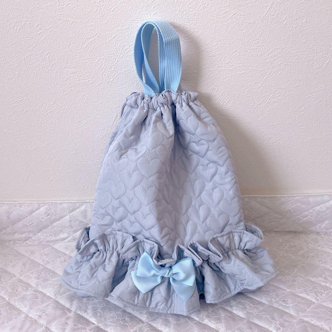 レッスンバッグ.体操服入れ.上靴袋3点セット♡ハート柄キルティング現品限り‼︎