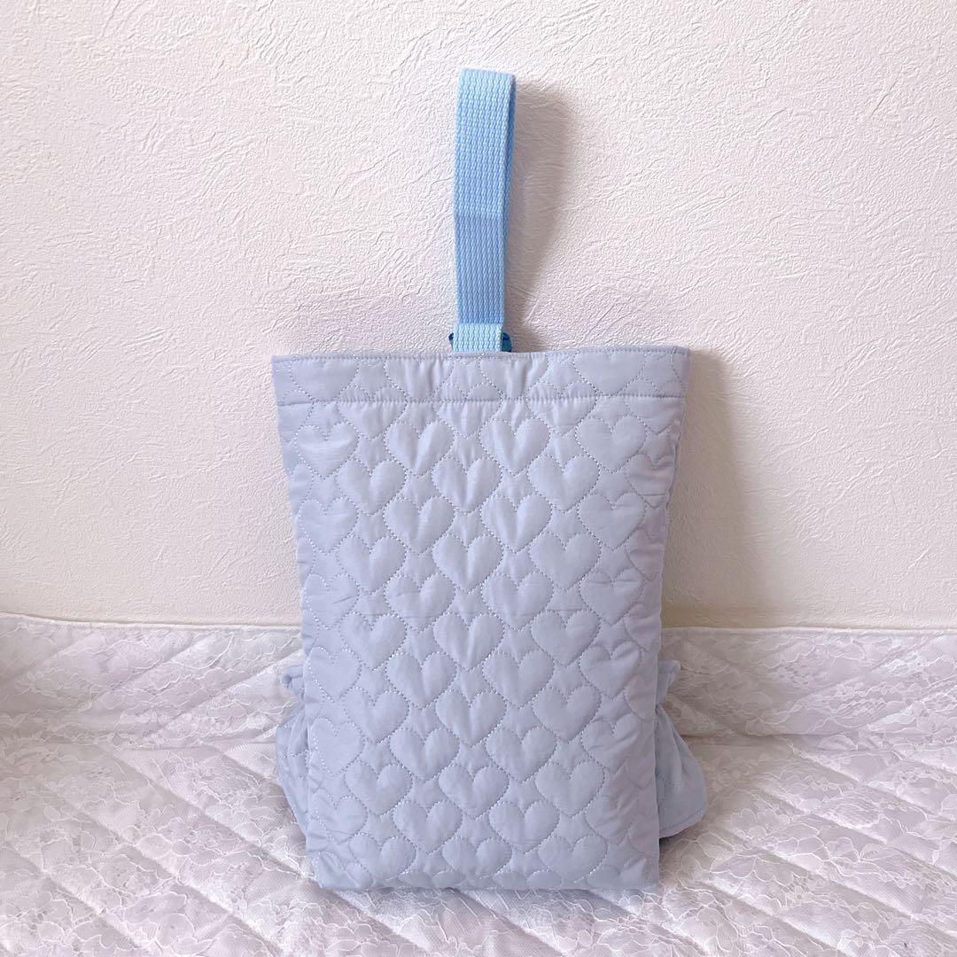 レッスンバッグ.体操服入れ.上靴袋3点セット♡ハート柄キルティング現品限り‼︎