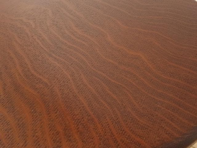 北海道手作り家具　ナラ材　スツール　座面一枚板　勇峰工芸（新）