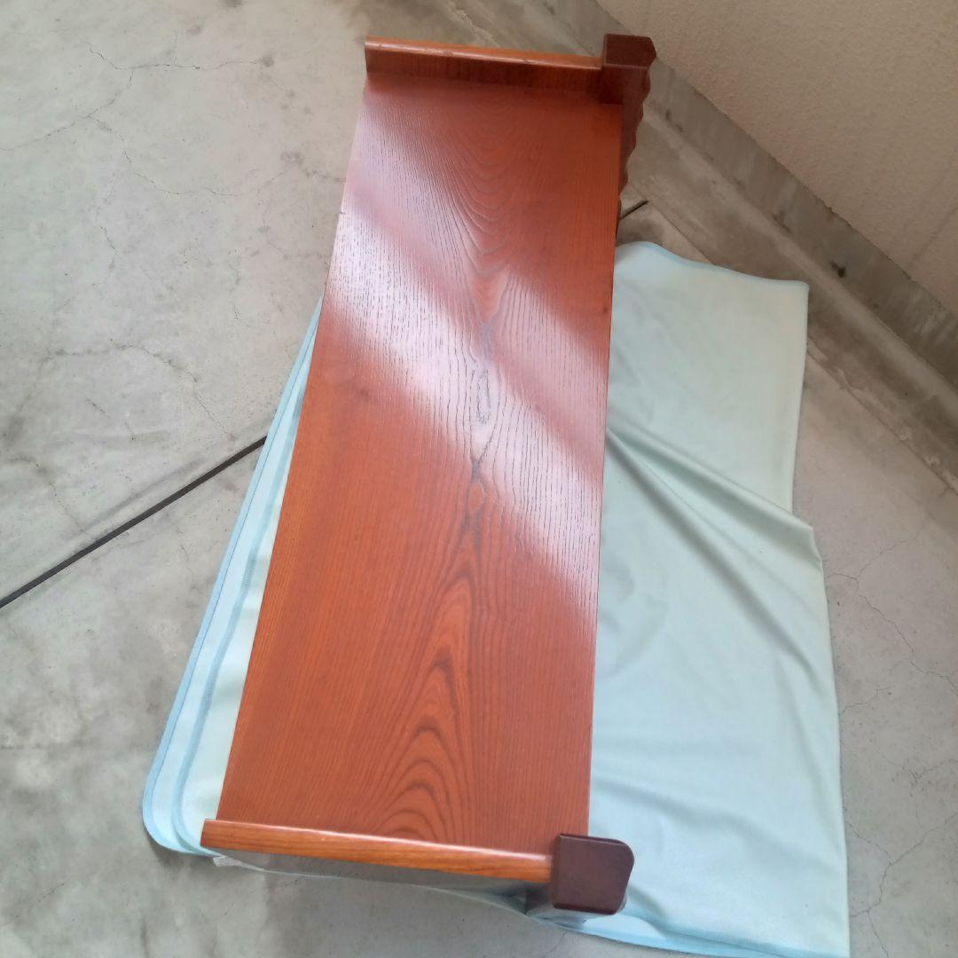 ​【美品】曙工芸 アケボノ 文机 ローボード 和家具 梅彫刻 飾り棚