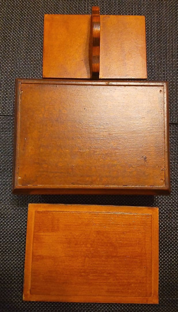 トールペイント トランプケース 小物入れ　カードケース 木製 ハンドペイント