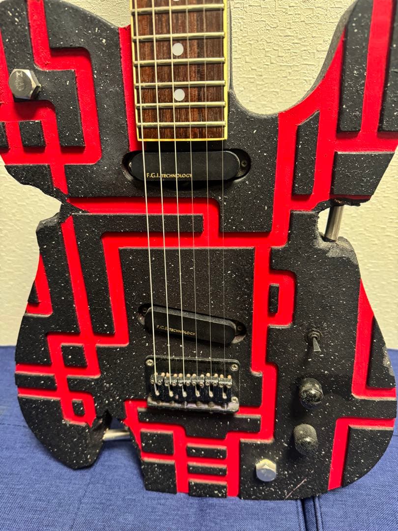 ２日限定価格　希少価値大　布袋コンクリートブラックレッドライン