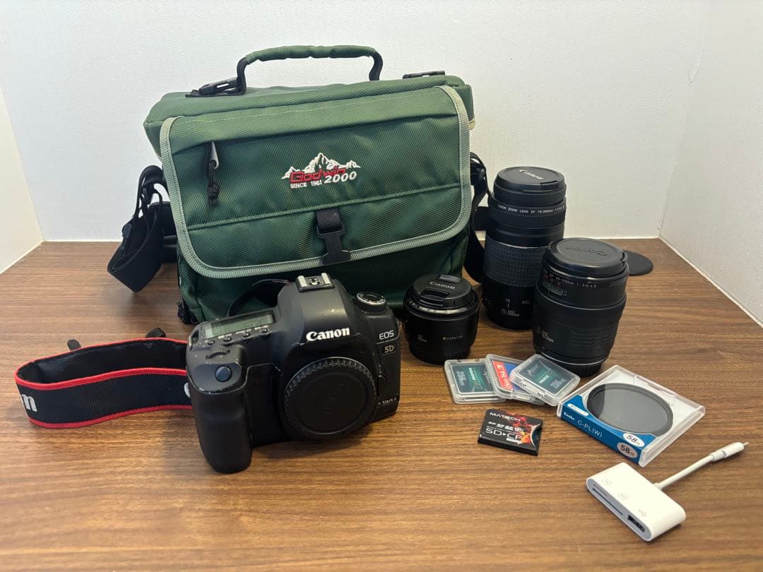Canon EOS 5D mark Ⅱ+レンズ3本セット