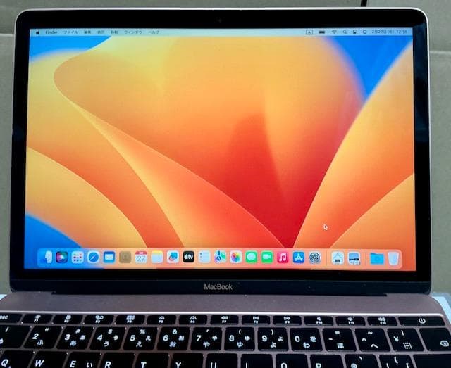 MacBook 12インチ 2017 Gold Core i7 16GB