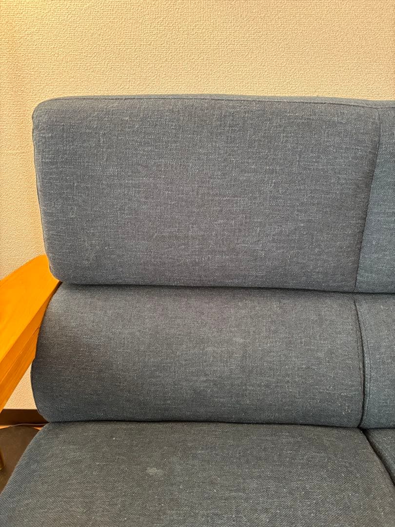 NOCE ソファー　2人掛け　ネイビー