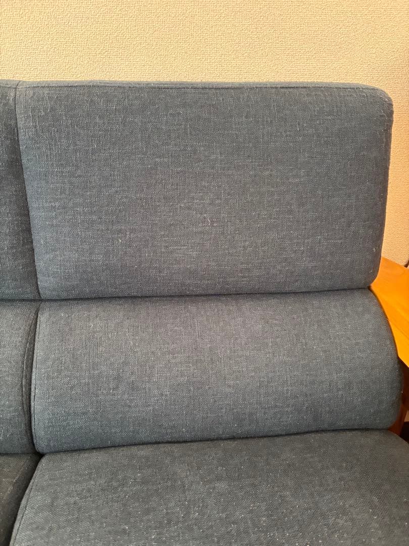 NOCE ソファー　2人掛け　ネイビー