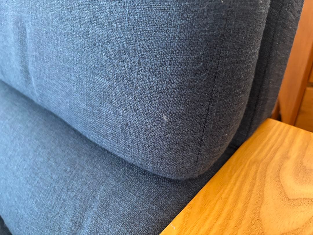 NOCE ソファー　2人掛け　ネイビー