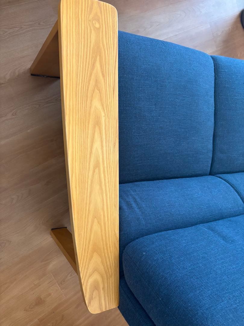 NOCE ソファー　2人掛け　ネイビー