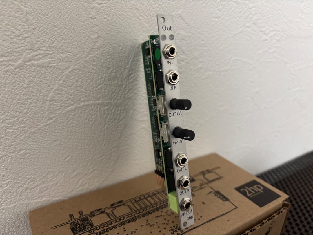 2hp Out Silver ユーロラック モジュラーシンセ