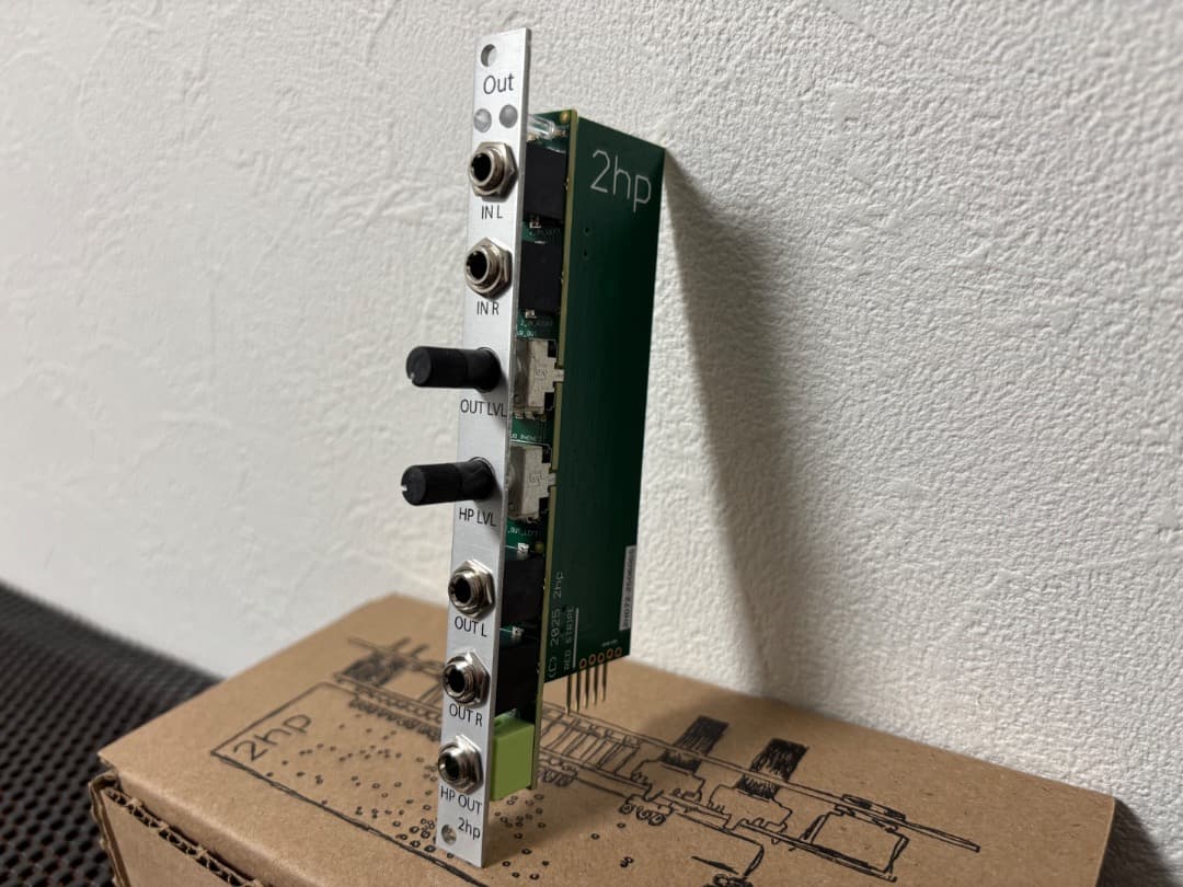 2hp Out Silver ユーロラック モジュラーシンセ