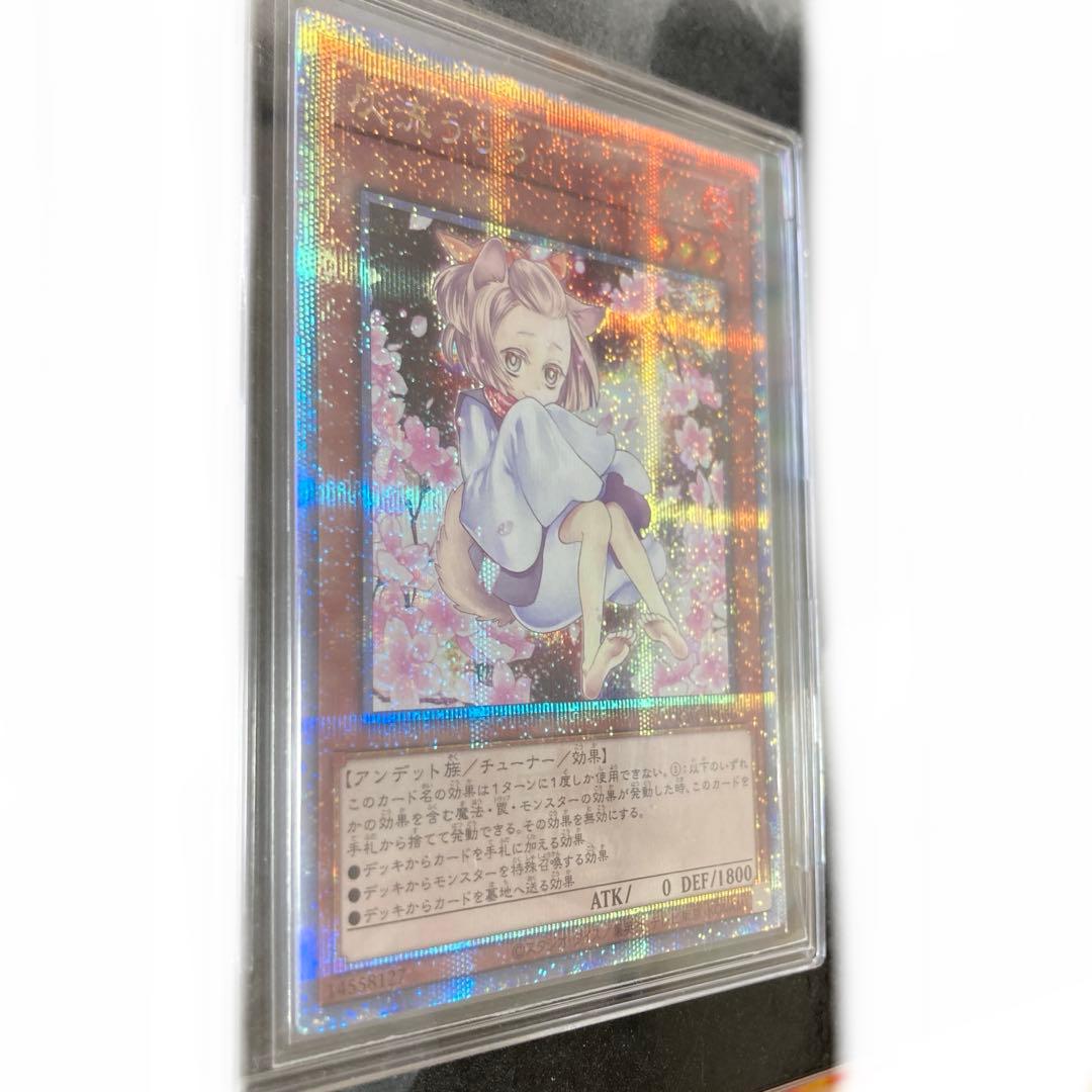 ふ*た様 遊戯王 灰流うらら 絵違い 25thシークレットクオシク　QCAC-J