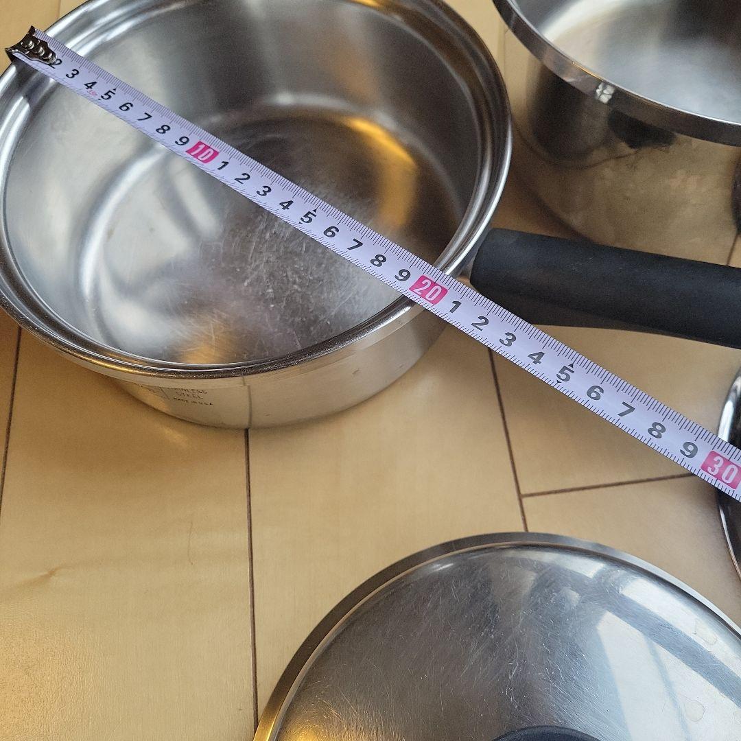 アムウェイ　クィーン　片手鍋2個セット