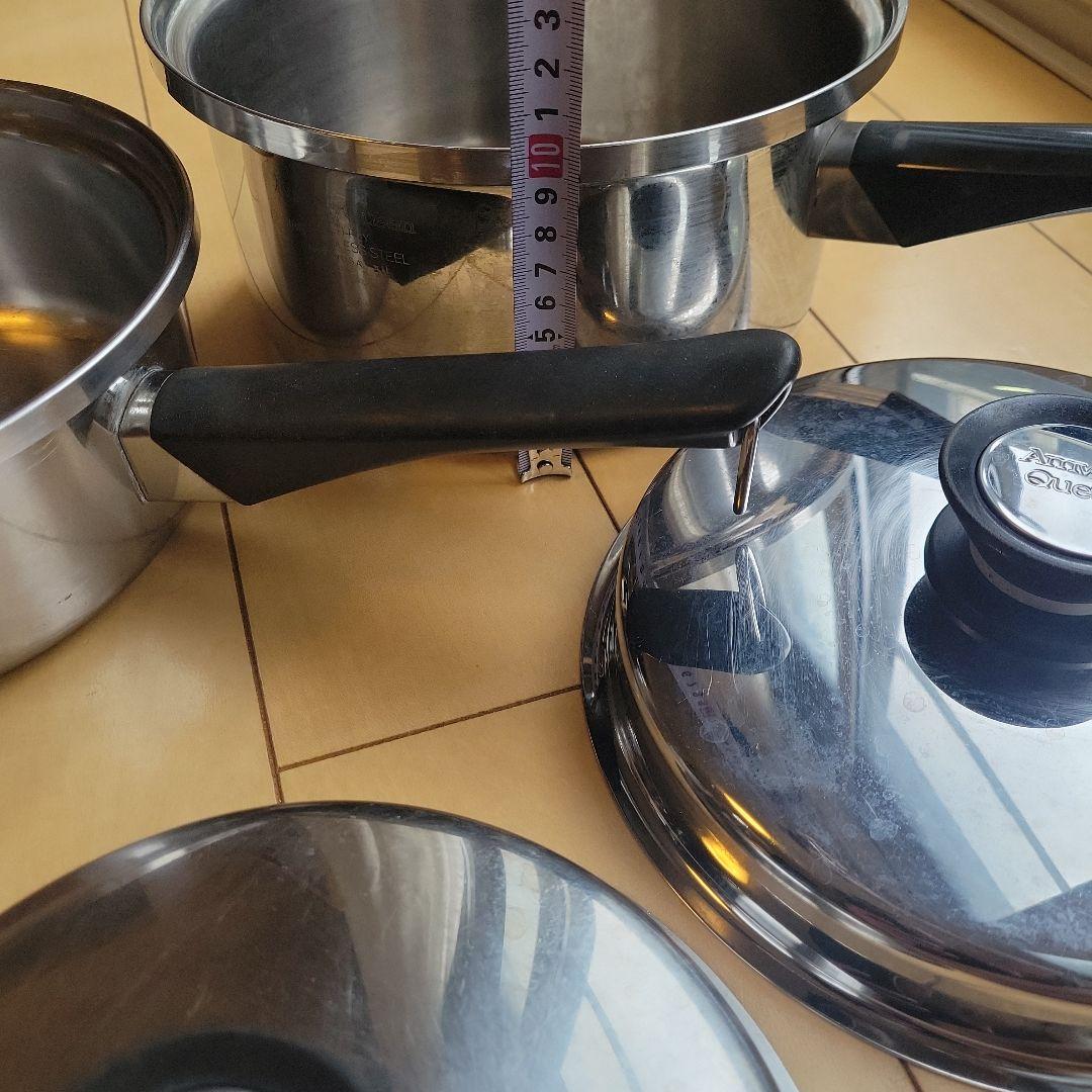 アムウェイ　クィーン　片手鍋2個セット