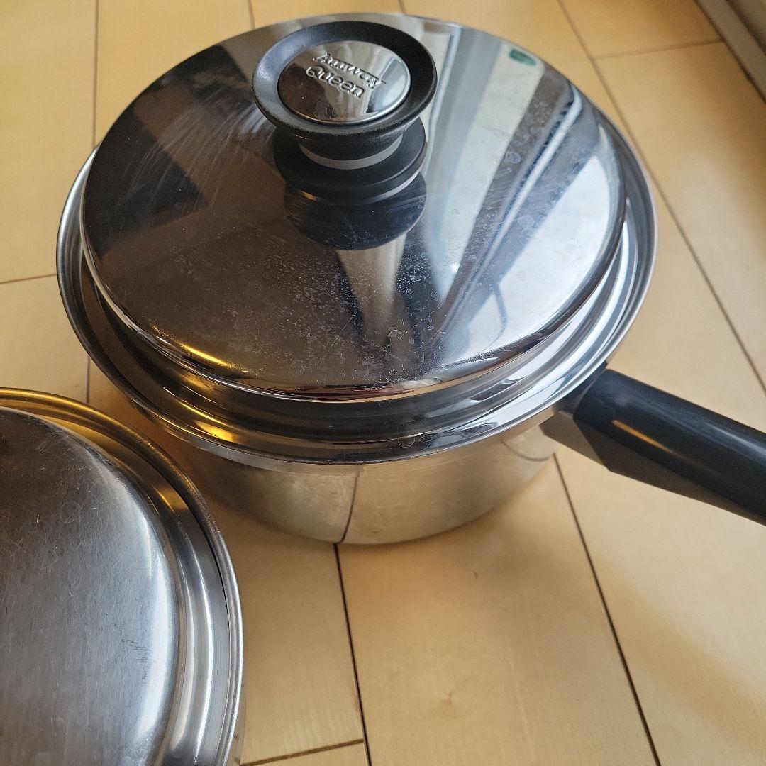 アムウェイ　クィーン　片手鍋2個セット
