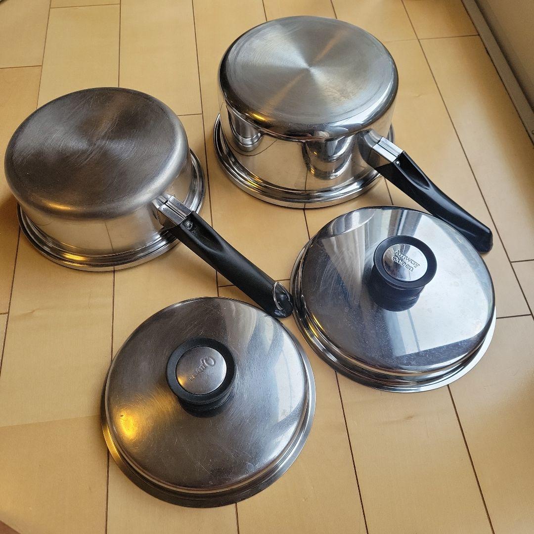 アムウェイ　クィーン　片手鍋2個セット