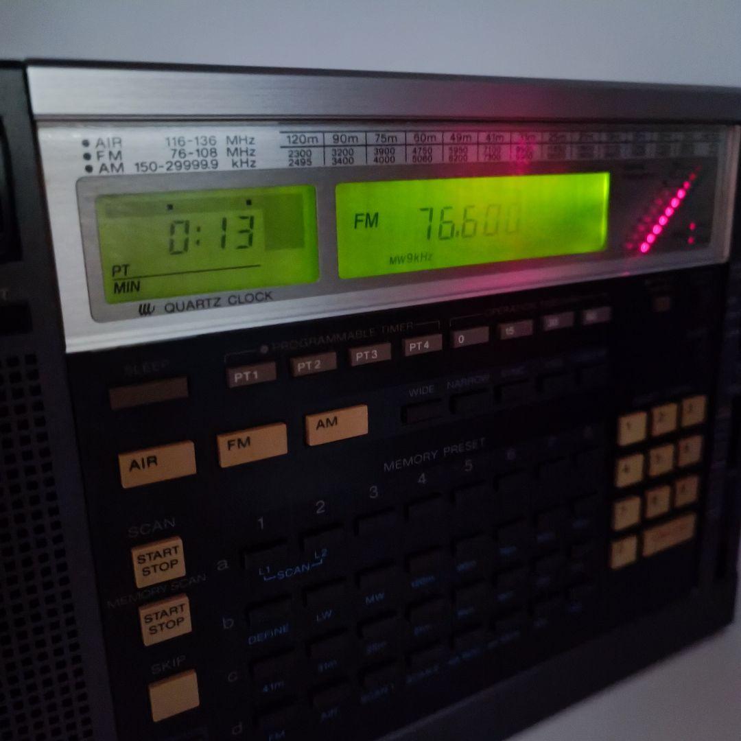 【レア・名機・美品】 SONY ICF-2001D 付属品完備／動作確認済み