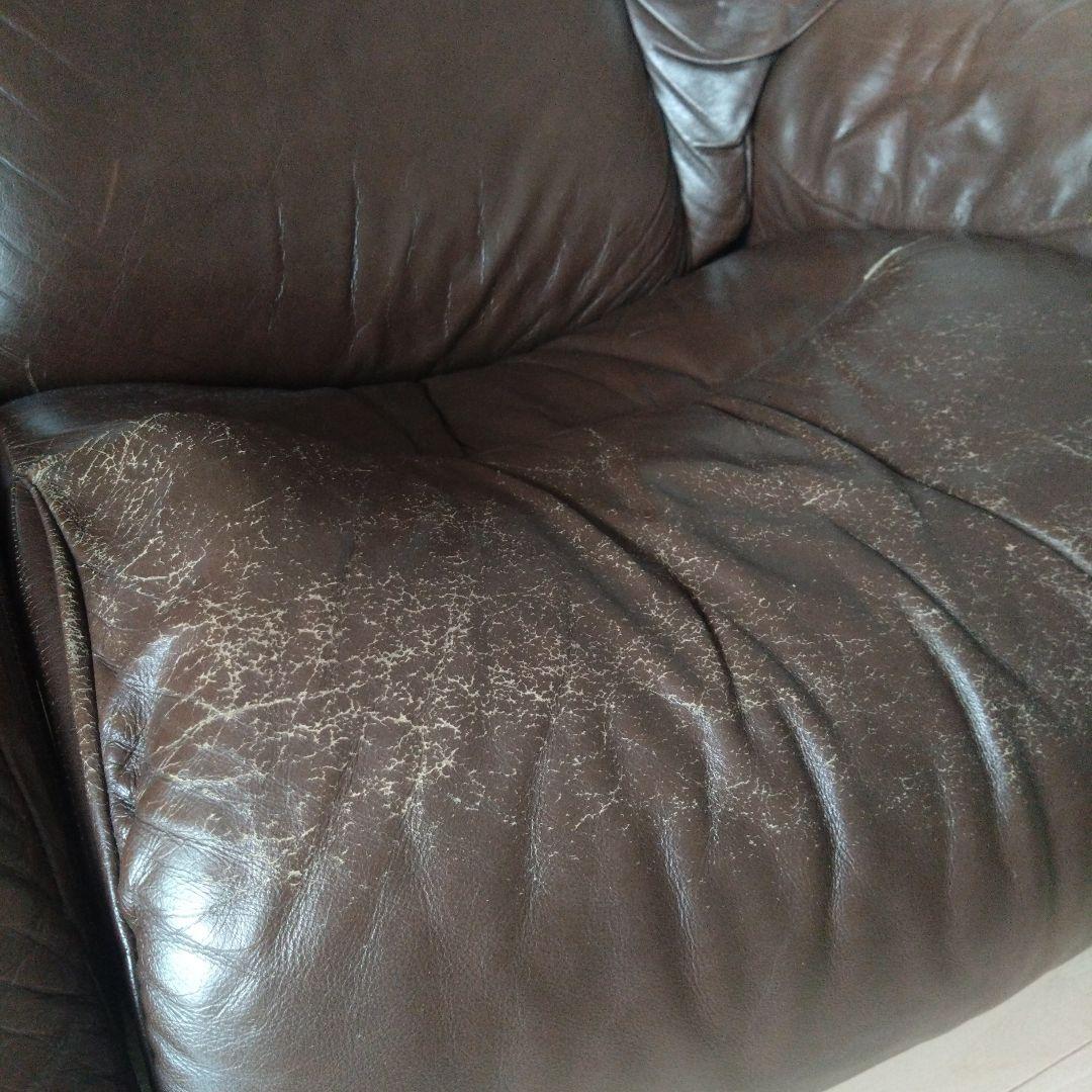 Stressless ダークブラウン 2人掛けソファ