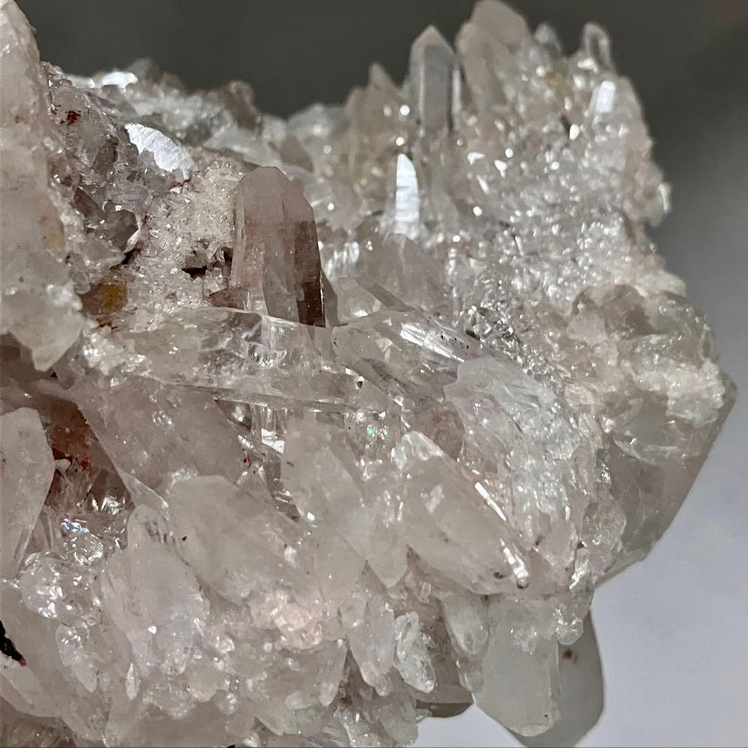 Bigサイズ✴︎1kg 両面結晶✴︎ヒマラヤクォーツ✴︎ピンクマニカラン クラスター