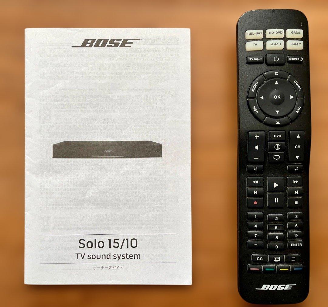 Bose® Solo 15 TV sound system Black/USED