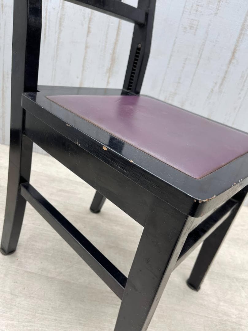 トムソン椅子 黒 高さ調整可能 ピアノ椅子 アップライト グランドピアノ