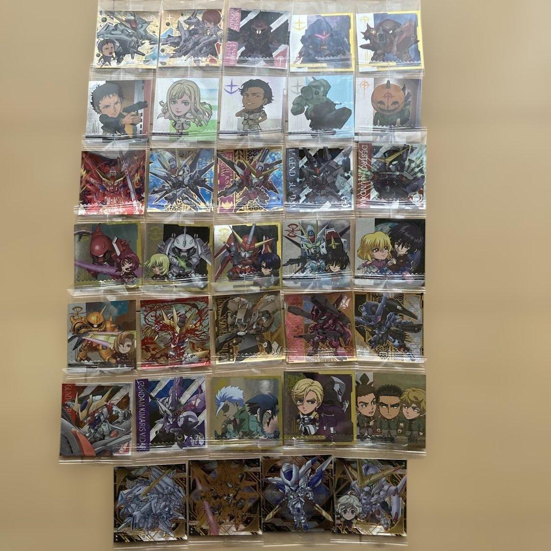 ガンダムウエハースシール　vol5 全34種類セット