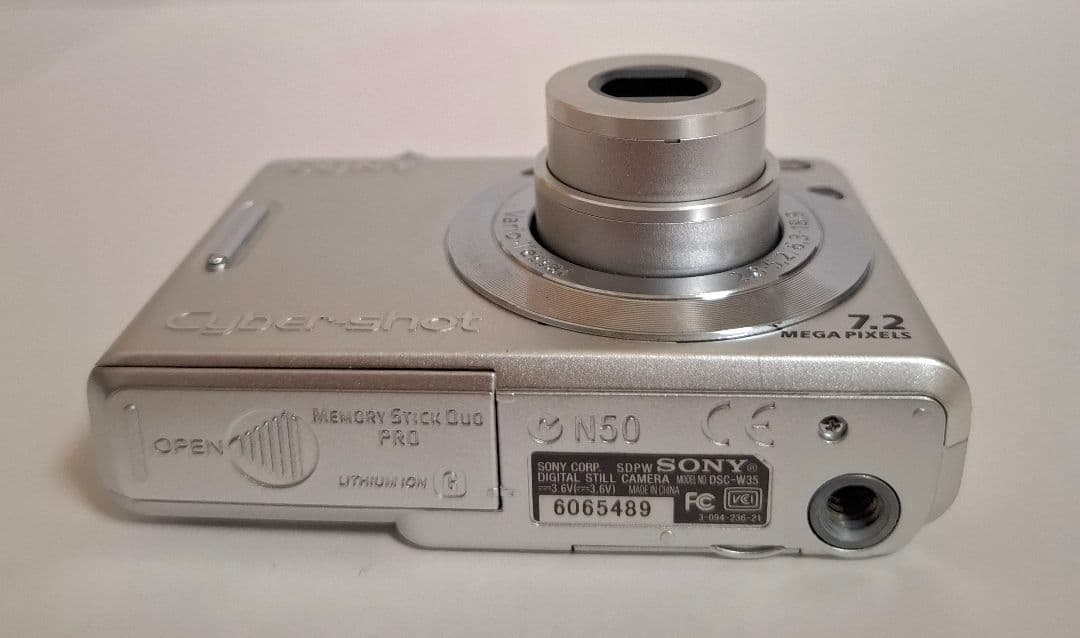 [美品]ソニー SONY Cyber-shot DSC-W35 デジタルカメラ